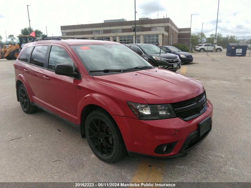 2016 Dodge Journey Sxt VIN: 3C4PDCCG0GT134856 Lot: 20162223