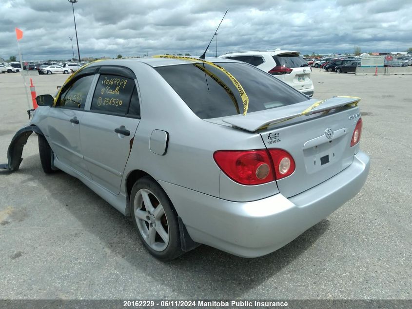 2008 Toyota Corolla Ce VIN: 2T1BR32E88C856530 Lot: 20162229