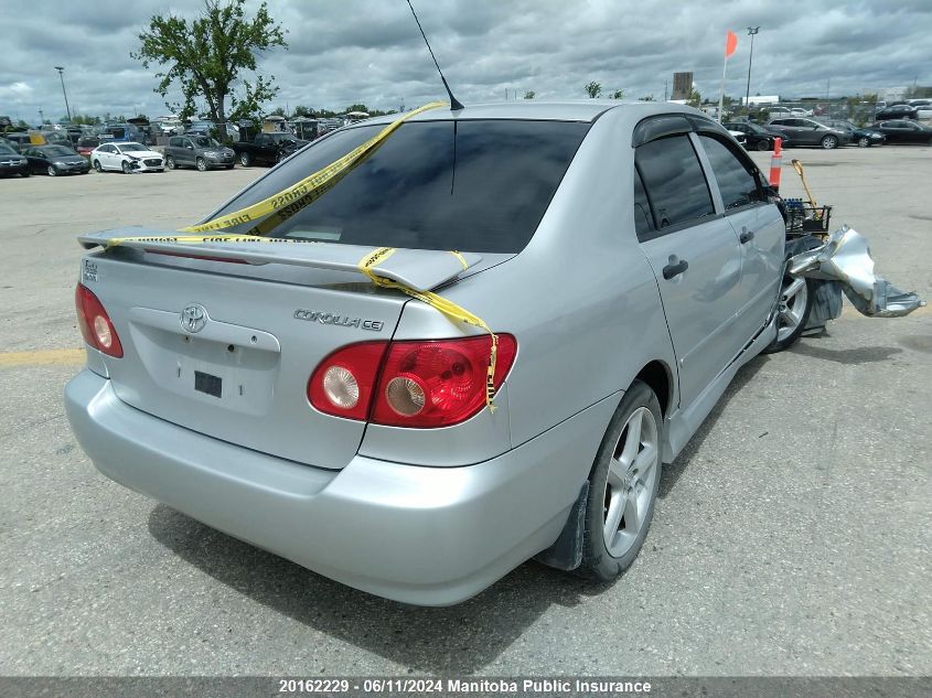 2008 Toyota Corolla Ce VIN: 2T1BR32E88C856530 Lot: 20162229