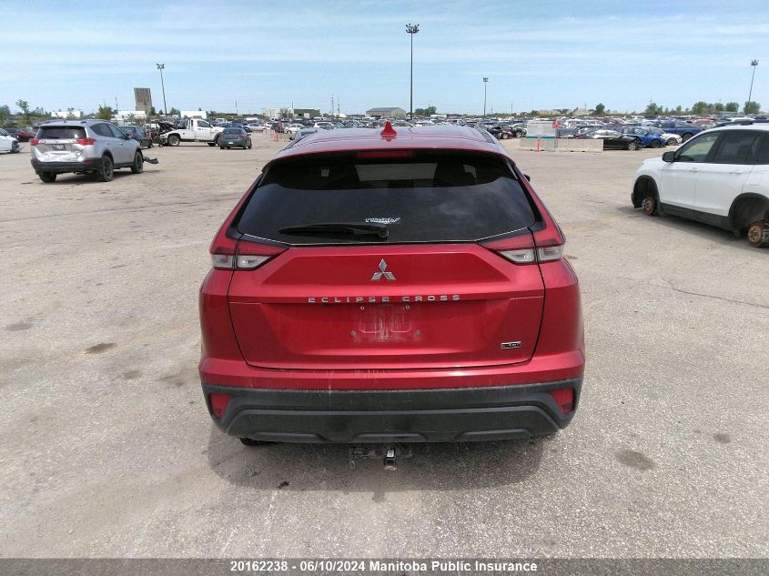 2023 Mitsubishi Eclipse Cross Es VIN: JA4ATUAA7PZ604123 Lot: 20162238