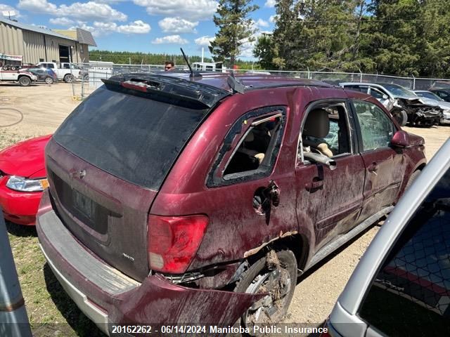 2009 Pontiac Torrent Gt VIN: 2CKDL43F496239581 Lot: 20162262