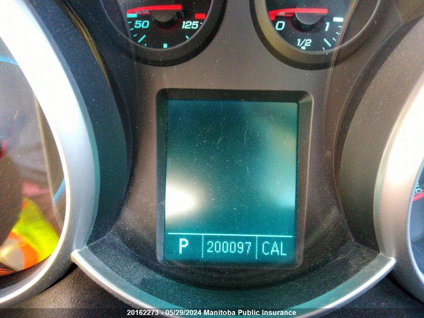 2011 Chevrolet Cruze Lt Turbo VIN: 1G1PG5S93B7151615 Lot: 20162273