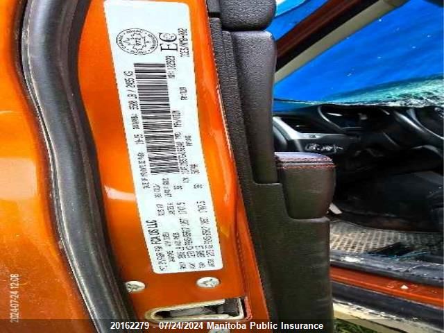 2016 Jeep Cherokee Trailhawk VIN: 1C4PJMBS7GW186340 Lot: 20162279