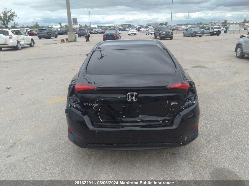 2018 Honda Civic Se VIN: 2HGFC2F65JH017268 Lot: 20162291