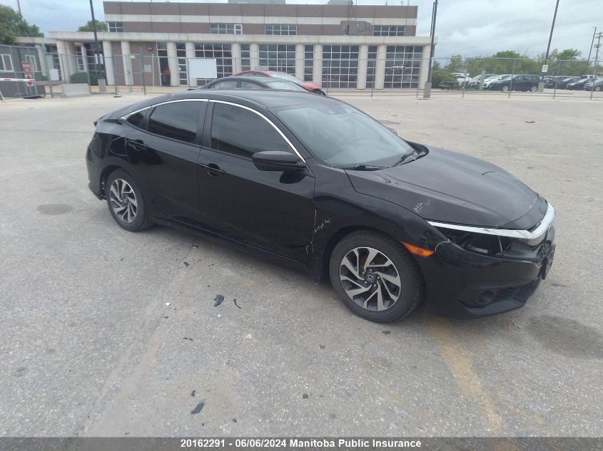 2018 Honda Civic Se VIN: 2HGFC2F65JH017268 Lot: 20162291