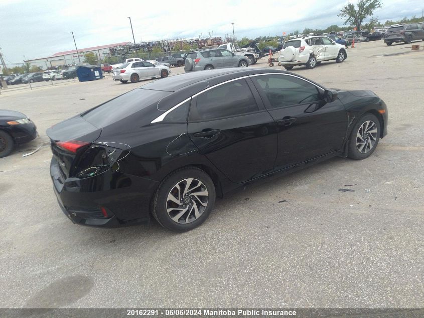 2018 Honda Civic Se VIN: 2HGFC2F65JH017268 Lot: 20162291