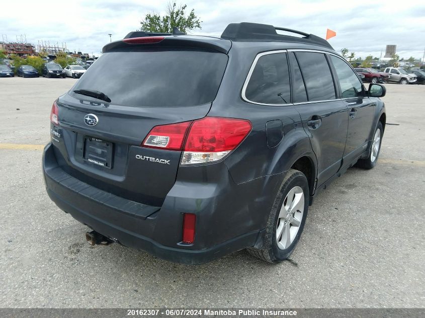 2014 Subaru Outback 2.5I Limited VIN: 4S4BRCMC2E3242049 Lot: 20162307