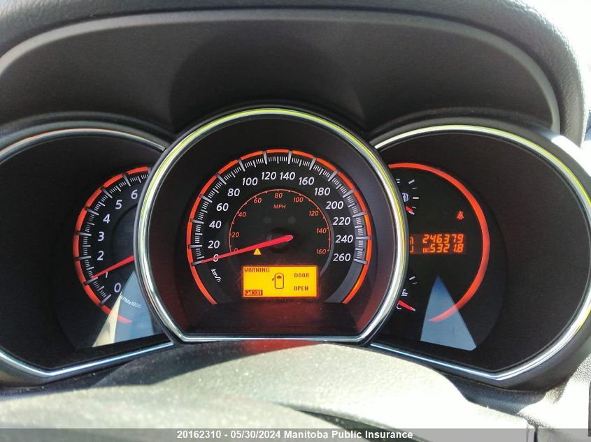 2010 Nissan Murano Sl VIN: JN8AZ1MW9AW115925 Lot: 20162310