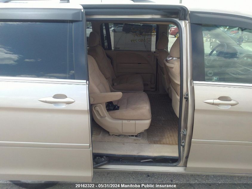 2007 Honda Odyssey Ex VIN: 5FNRL38457B080799 Lot: 20162322