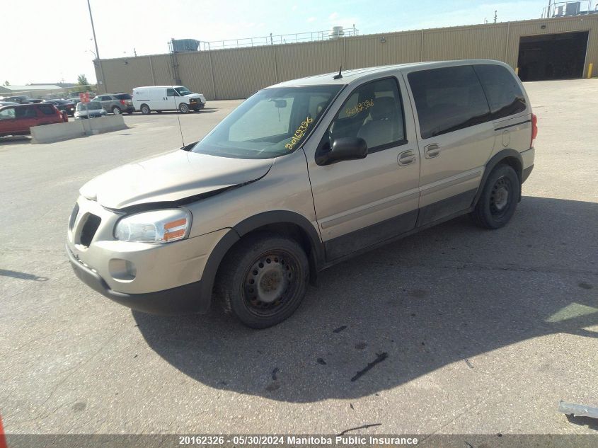 2009 Pontiac Montana Sv6 VIN: 1GMDU03109D117279 Lot: 20162326