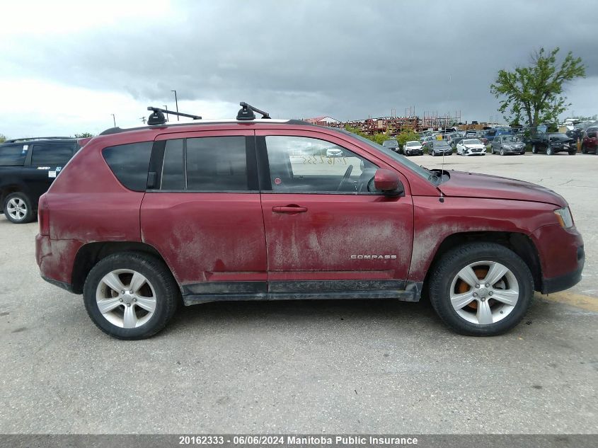 2014 Jeep Compass North VIN: 1C4NJDAB7ED747377 Lot: 20162333