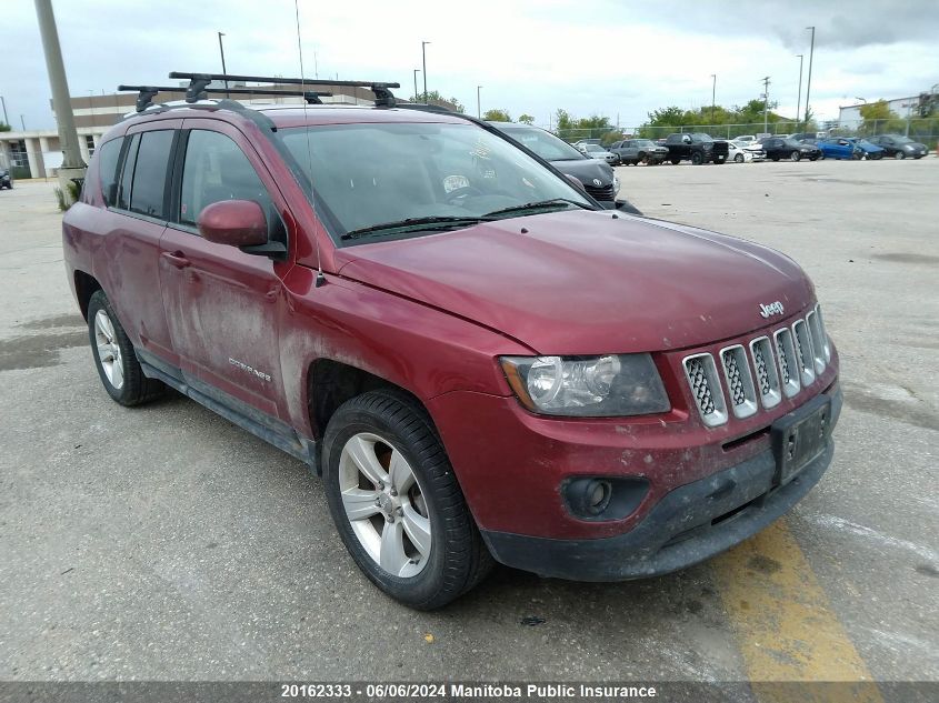 2014 Jeep Compass North VIN: 1C4NJDAB7ED747377 Lot: 20162333