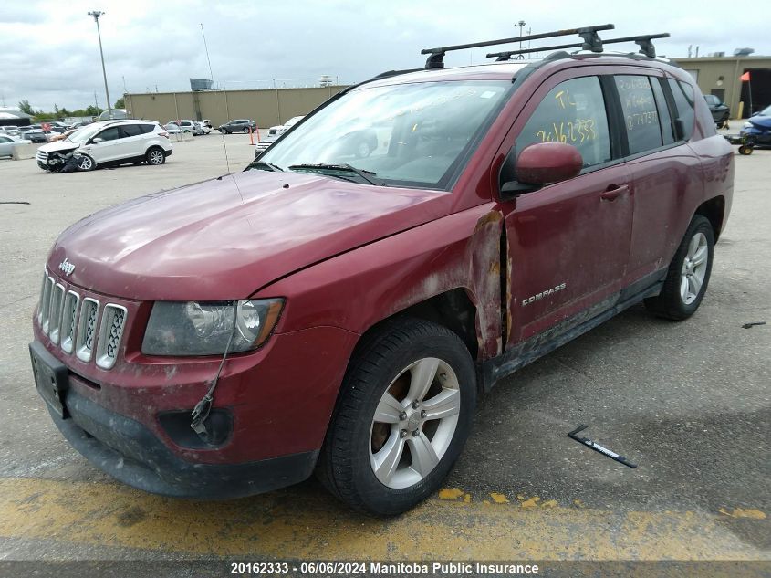 2014 Jeep Compass North VIN: 1C4NJDAB7ED747377 Lot: 20162333