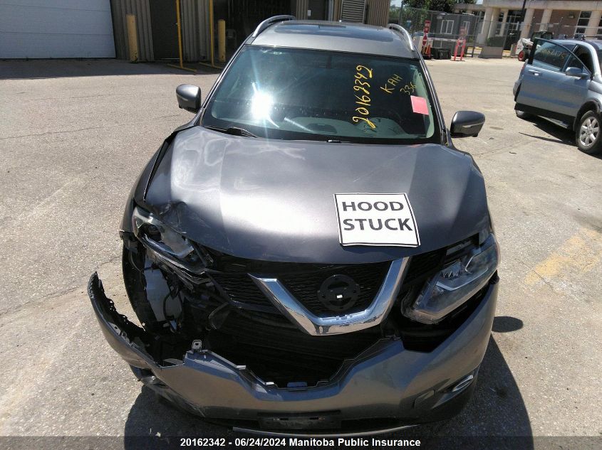 2014 Nissan Rogue Sl VIN: 5N1AT2MV9EC840843 Lot: 20162342