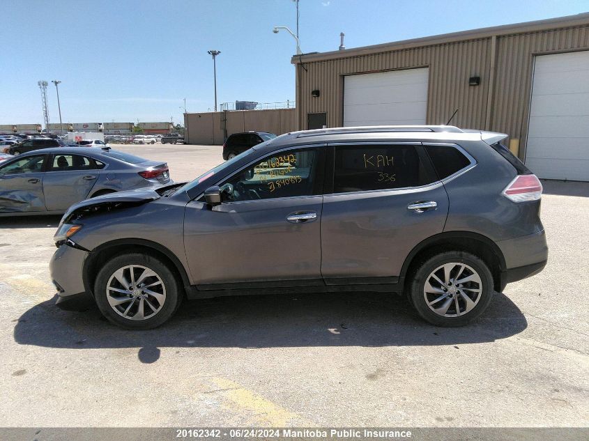 2014 Nissan Rogue Sl VIN: 5N1AT2MV9EC840843 Lot: 20162342