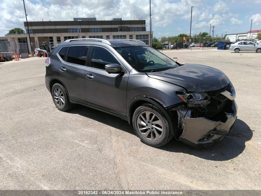 2014 Nissan Rogue Sl VIN: 5N1AT2MV9EC840843 Lot: 20162342