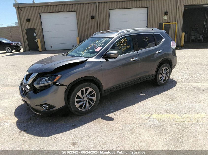 2014 Nissan Rogue Sl VIN: 5N1AT2MV9EC840843 Lot: 20162342