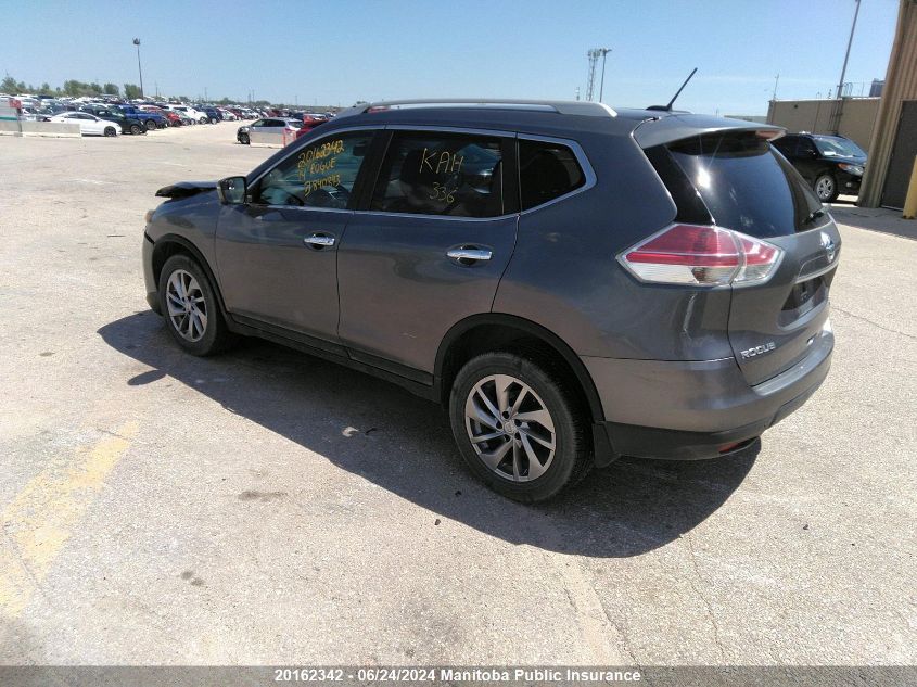 2014 Nissan Rogue Sl VIN: 5N1AT2MV9EC840843 Lot: 20162342