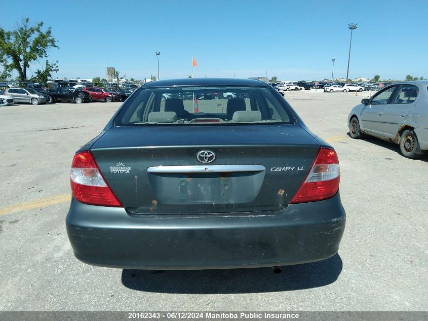 2004 Toyota Camry Le VIN: 4T1BE32K74U358460 Lot: 20162343