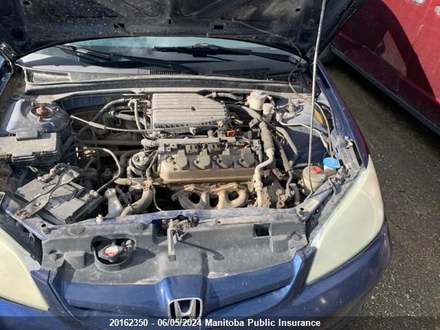 2005 Honda Civic Se VIN: 2HGES15355H044797 Lot: 20162350