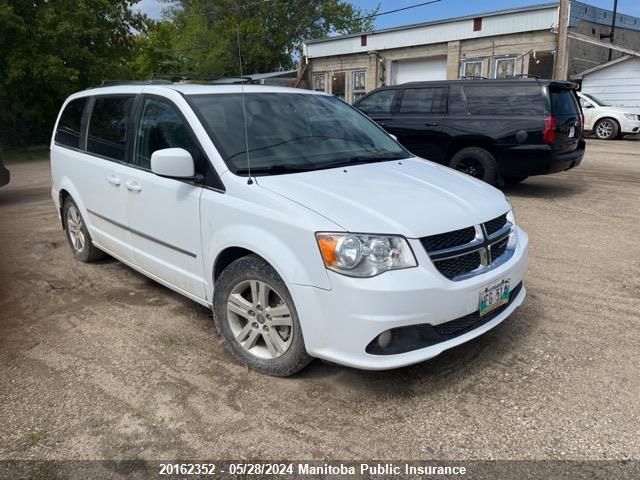 2016 Dodge Grand Caravan Crew VIN: 2C4RDGDG3GR309201 Lot: 20162352