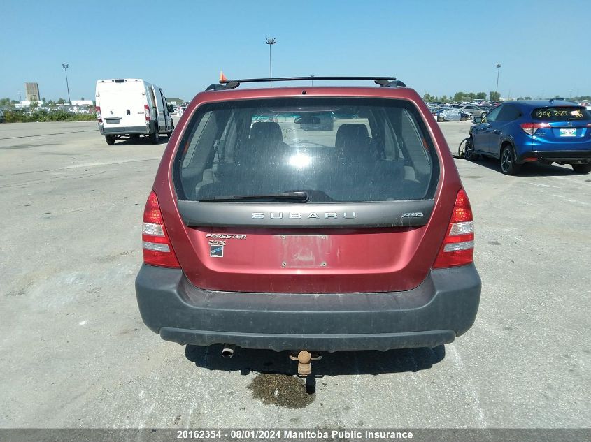 2004 Subaru Forester 2.5 X VIN: JF1SG63604H741754 Lot: 20162354