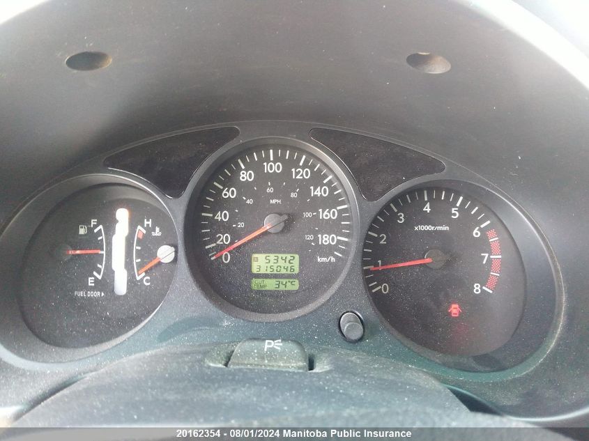 2004 Subaru Forester 2.5 X VIN: JF1SG63604H741754 Lot: 20162354