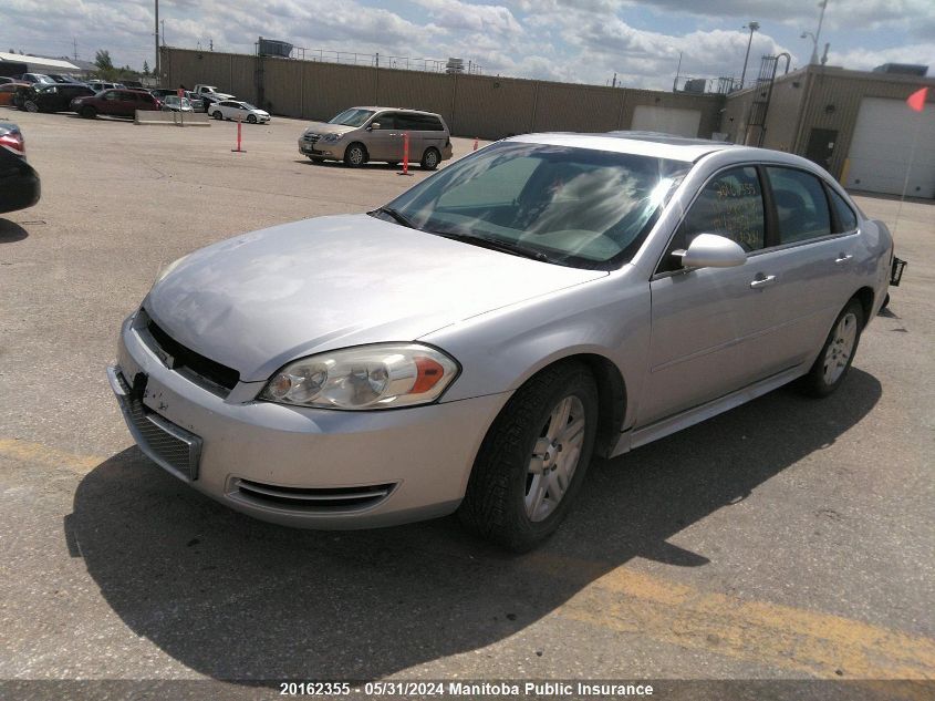 2013 Chevrolet Impala Lt V6 VIN: 2G1WB5E35D1167557 Lot: 20162355