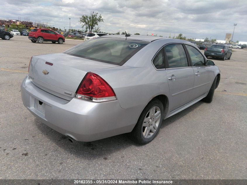 2013 Chevrolet Impala Lt V6 VIN: 2G1WB5E35D1167557 Lot: 20162355