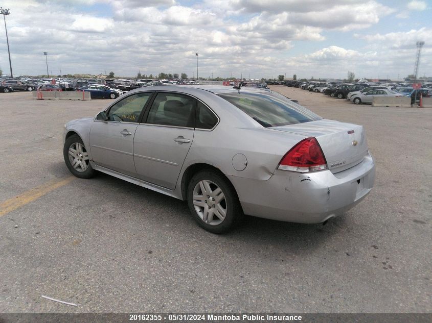 2013 Chevrolet Impala Lt V6 VIN: 2G1WB5E35D1167557 Lot: 20162355