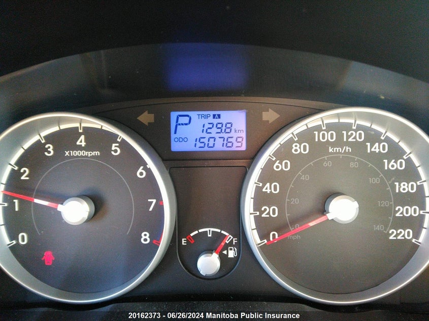 2011 Hyundai Accent Gl VIN: KMHCN4BC8BU576875 Lot: 20162373