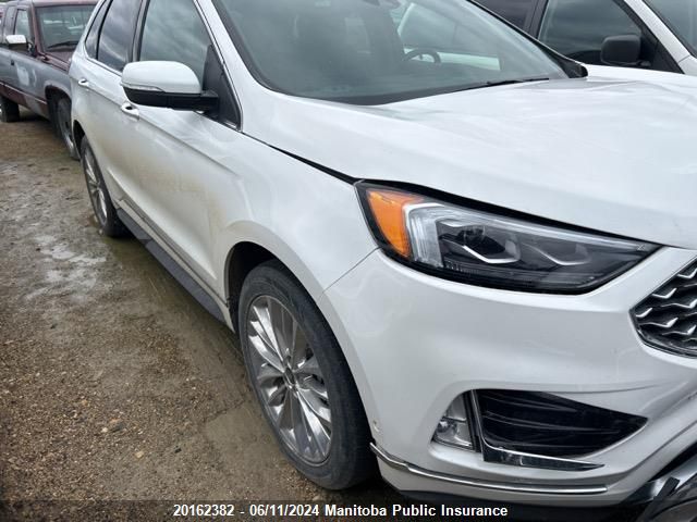 2020 Ford Edge Titanium VIN: 2FMPK4K95LBA36941 Lot: 20162382