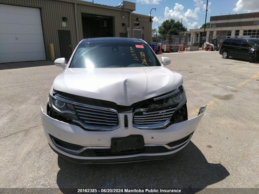 2016 Lincoln Mkx VIN: 2LMTJ8LR3GBL26595 Lot: 20162385