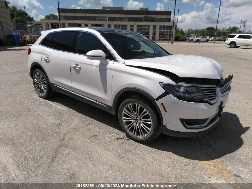 2016 Lincoln Mkx VIN: 2LMTJ8LR3GBL26595 Lot: 20162385