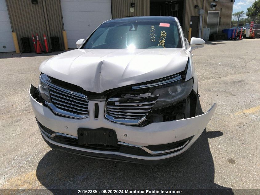 2016 Lincoln Mkx VIN: 2LMTJ8LR3GBL26595 Lot: 20162385