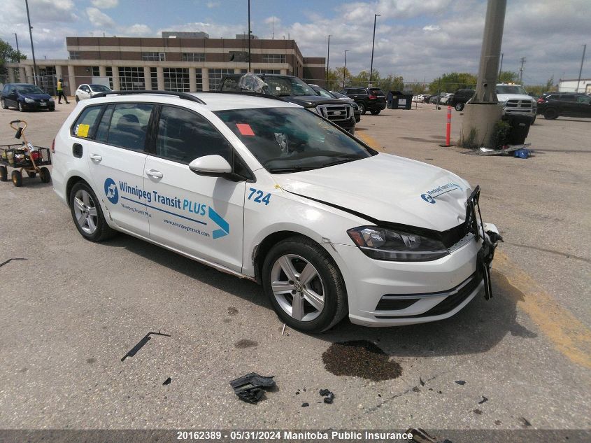 2019 Volkswagen Golf Comfortline 1.8 Tsi 4Moti VIN: 3VW117AU4KM505287 Lot: 20162389