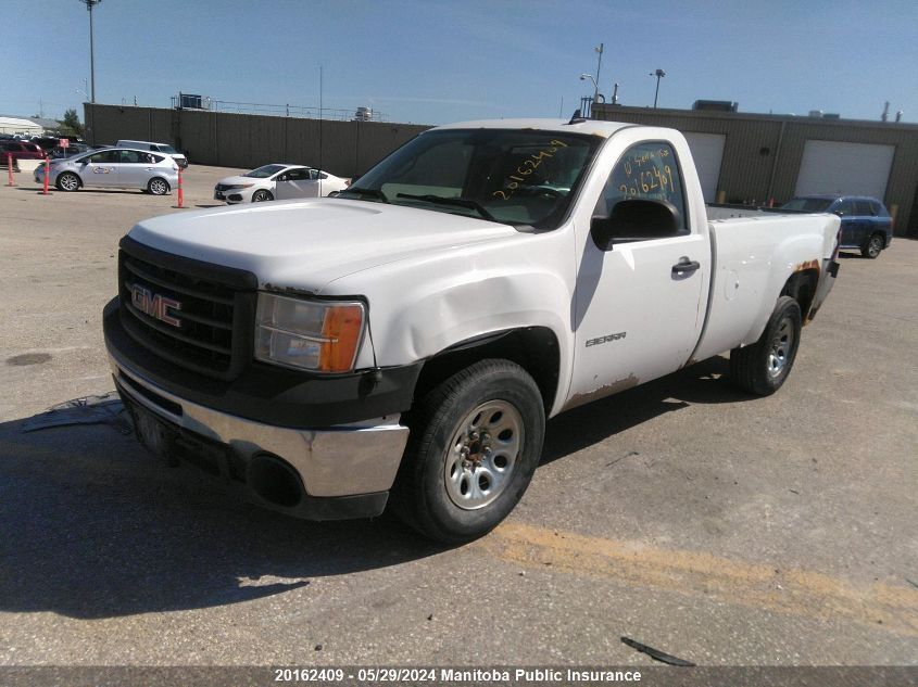 2010 GMC Sierra 1500 Wt Pickup VIN: 1GTPCTEX6AZ126132 Lot: 20162409