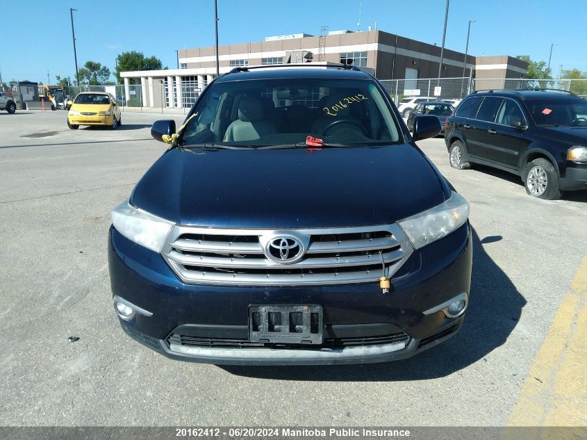 2012 Toyota Highlander V6 VIN: 5TDBK3EH1CS130549 Lot: 20162412