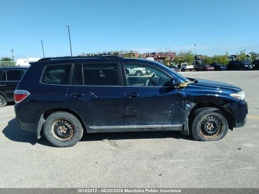 2012 Toyota Highlander V6 VIN: 5TDBK3EH1CS130549 Lot: 20162412