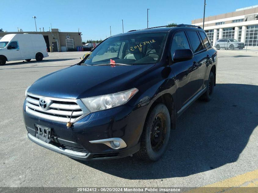 2012 Toyota Highlander V6 VIN: 5TDBK3EH1CS130549 Lot: 20162412