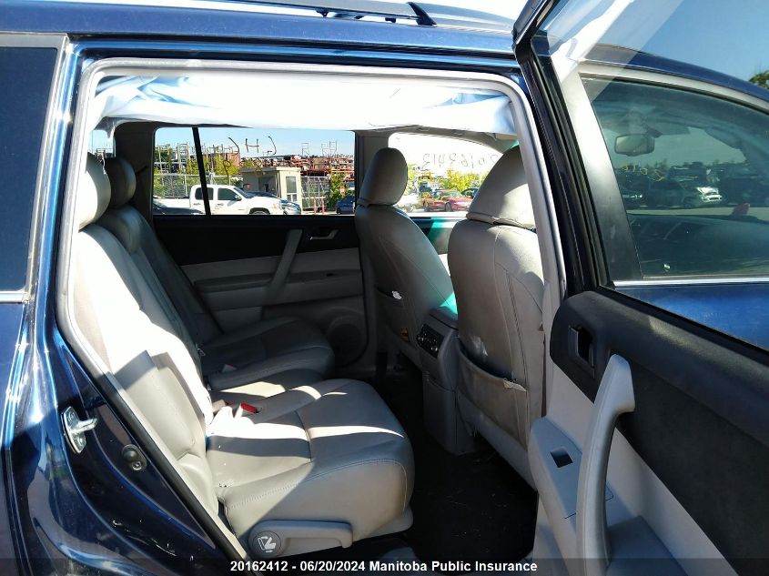 2012 Toyota Highlander V6 VIN: 5TDBK3EH1CS130549 Lot: 20162412