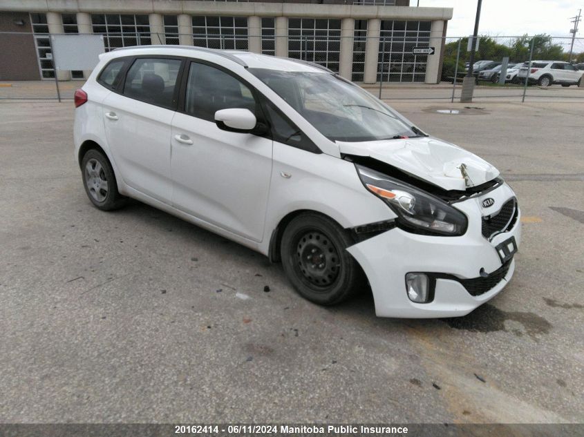 2014 Kia Rondo Lx VIN: KNAHT8A3XE7011309 Lot: 20162414