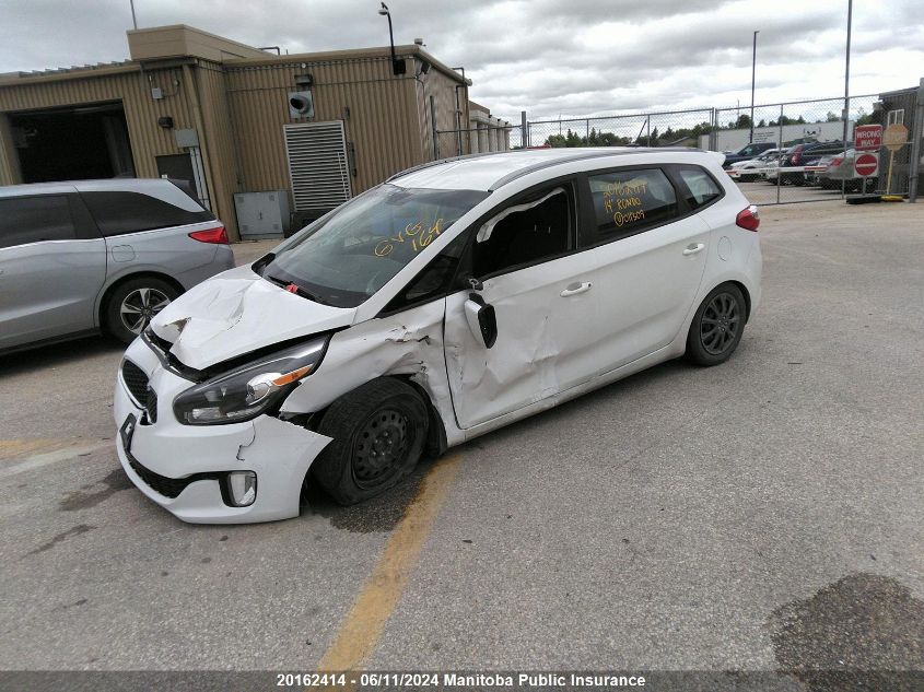 2014 Kia Rondo Lx VIN: KNAHT8A3XE7011309 Lot: 20162414