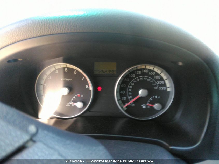 2008 Hyundai Accent Gls VIN: KMHCN45C08U275604 Lot: 20162416