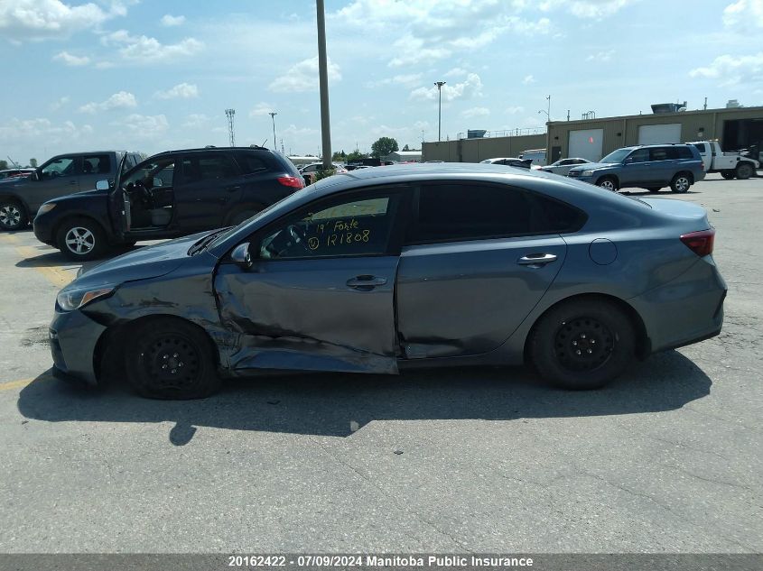 2019 Kia Forte Lx VIN: 3KPF24AD5KE121808 Lot: 20162422