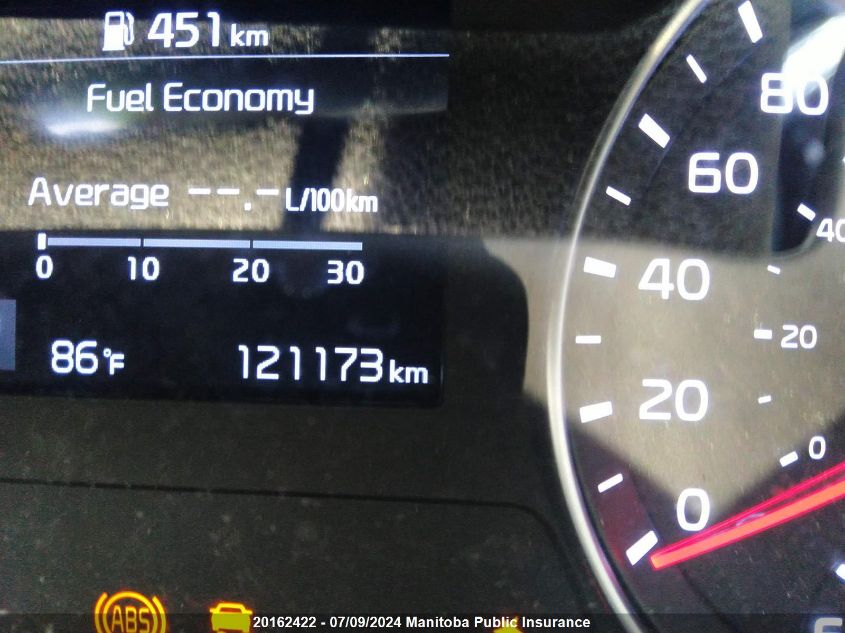 2019 Kia Forte Lx VIN: 3KPF24AD5KE121808 Lot: 20162422