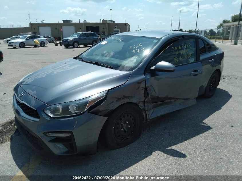 2019 Kia Forte Lx VIN: 3KPF24AD5KE121808 Lot: 20162422