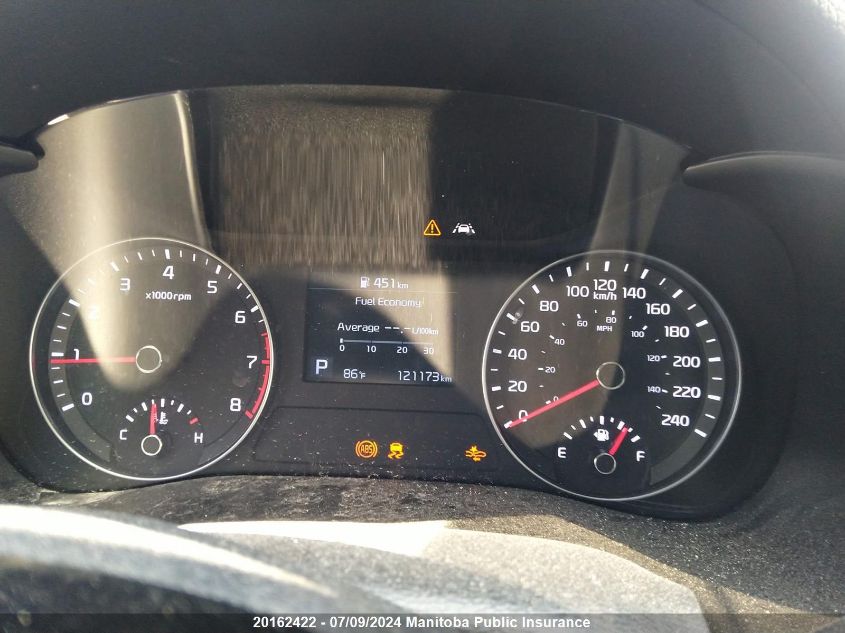 2019 Kia Forte Lx VIN: 3KPF24AD5KE121808 Lot: 20162422