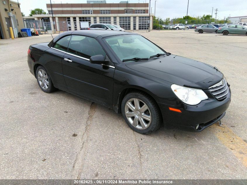 2010 Chrysler Sebring Limited VIN: 1C3BC6EV0AN122423 Lot: 20162425