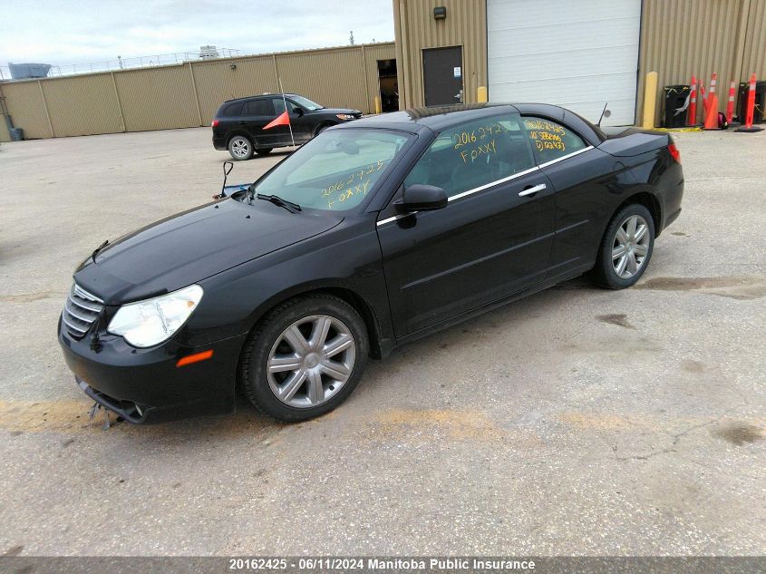 2010 Chrysler Sebring Limited VIN: 1C3BC6EV0AN122423 Lot: 20162425